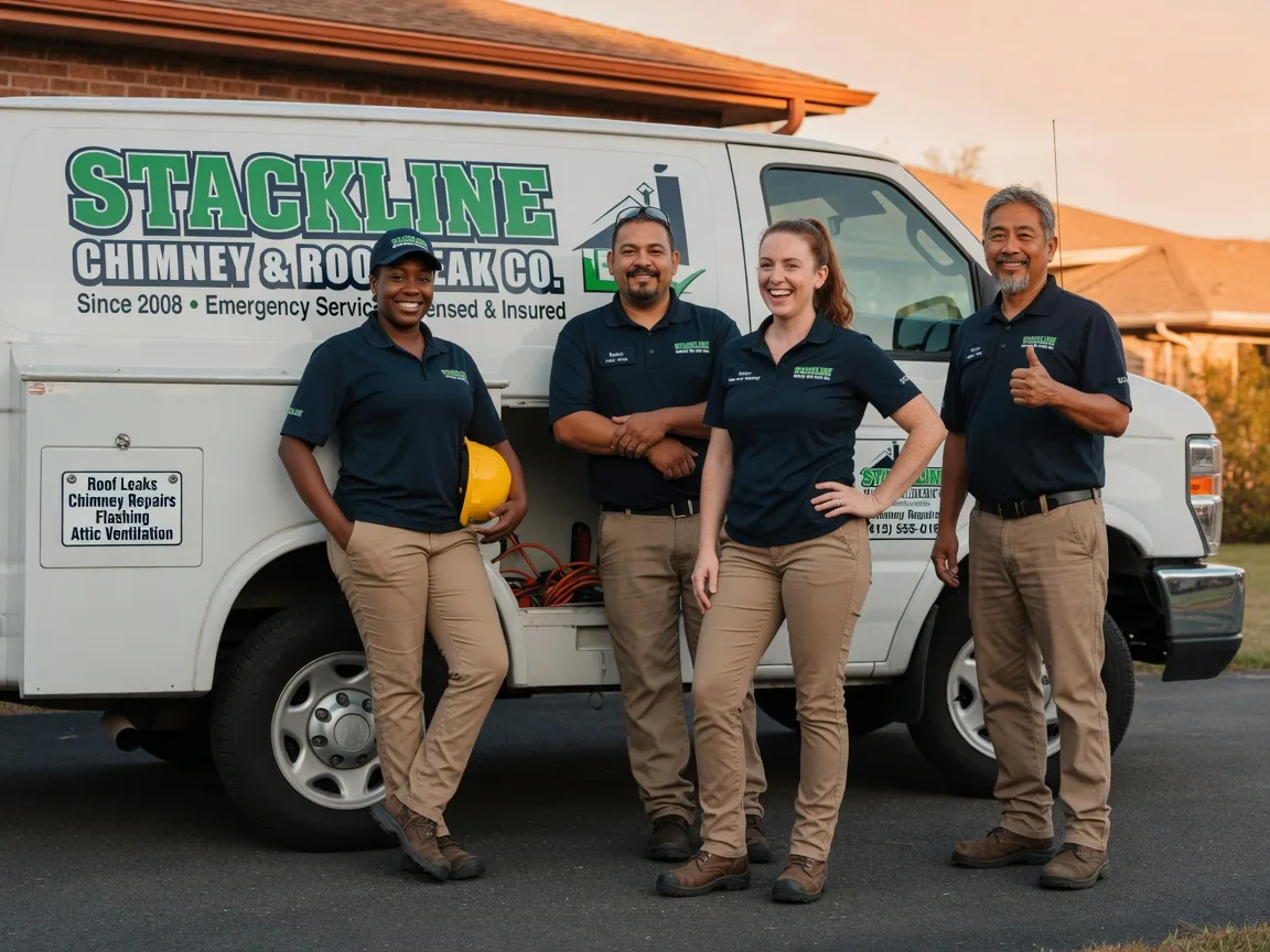 Chimney flashing repair company in Edgerton, OH